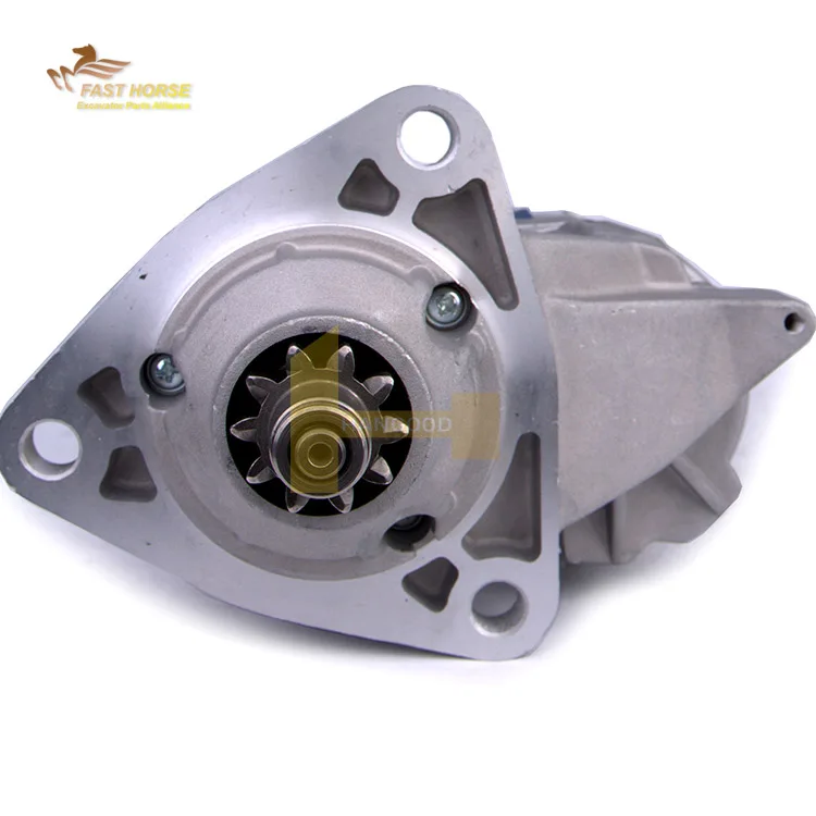 Excavator Parts 24V 8.5KW Motor Starter 3939303 3965284 3921403 3910644 3906752 5267909 for Cummins Diesel Engine 6BT 6CT 6CT8.3