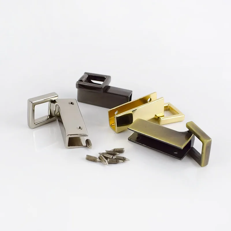 Deepeel BF173 47mm DIY Hardware Accessory Metal Right Angle Side Clip Buckles Chain Handles Connector Hook Bag Hanger Clasp
