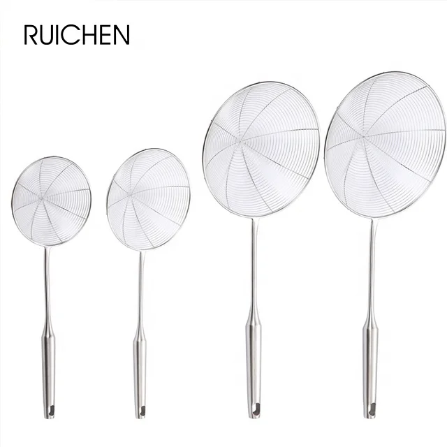 Kitchen utensils strainer stainless steel fence filter screen for filtering soybean milk pasta vegetables fruits