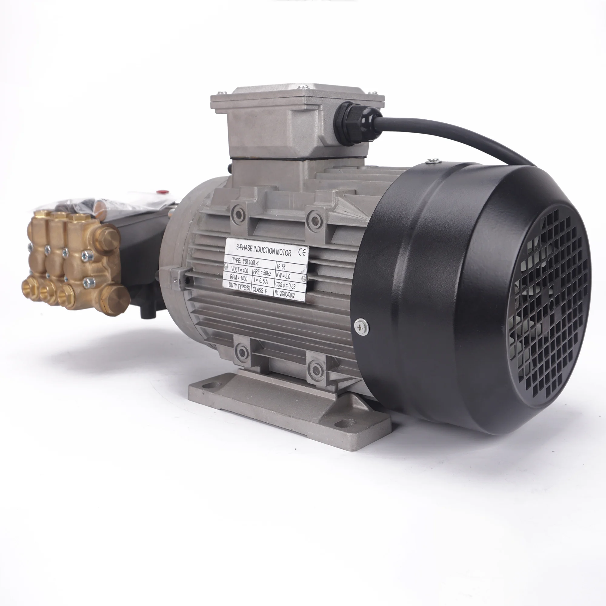 Комплект насоса для мойки высокого давления 3400 PSI 2 5 GPM вал 3/4 дюйма бытовых и промышленных газовых машин