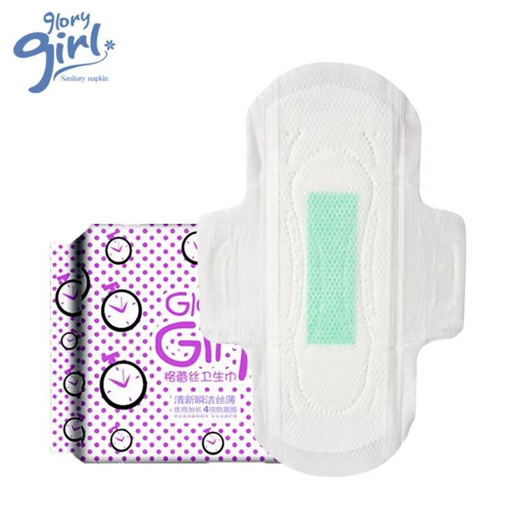 OEM Packaging disposable  Anion Sanitary pads Sanitary Napkin Manufacturing Hygiene Pad