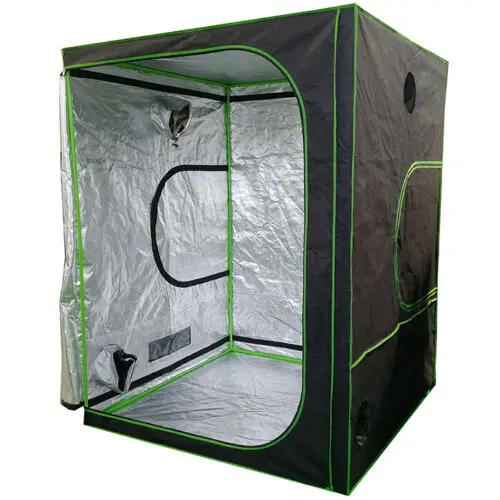120X120X120 Mylar Hydroponic Grow Tent with Observation window for Indoor Plant Growing