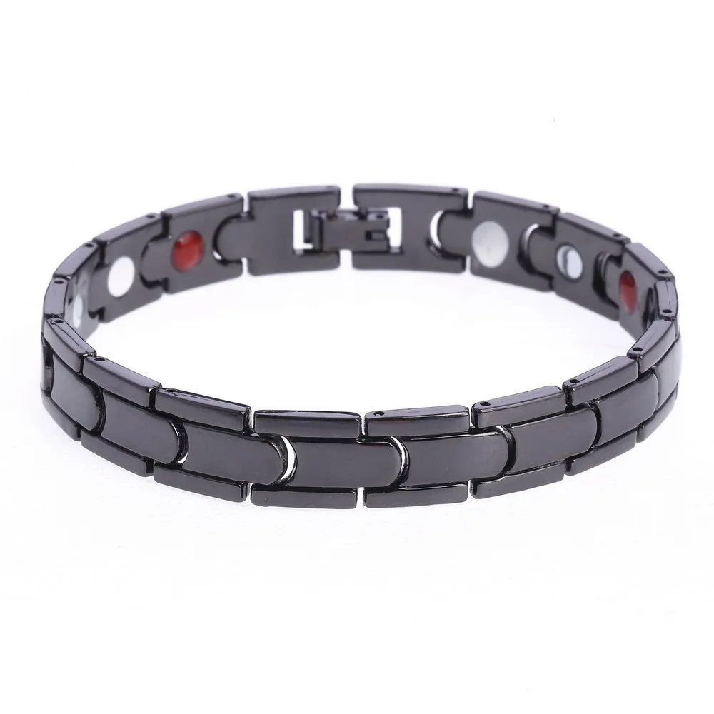 Mens Health Energy Bracelet Bangle for Arthritis Twisted Healthy Magnetic Bracelet Women Power Therapy Magnets Titanium Steel