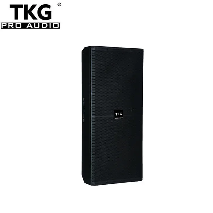 TKG Dual 15 Inch 1000w Outdoor Powerful Three Way Professional pa Speaker High Quality Universal Audio