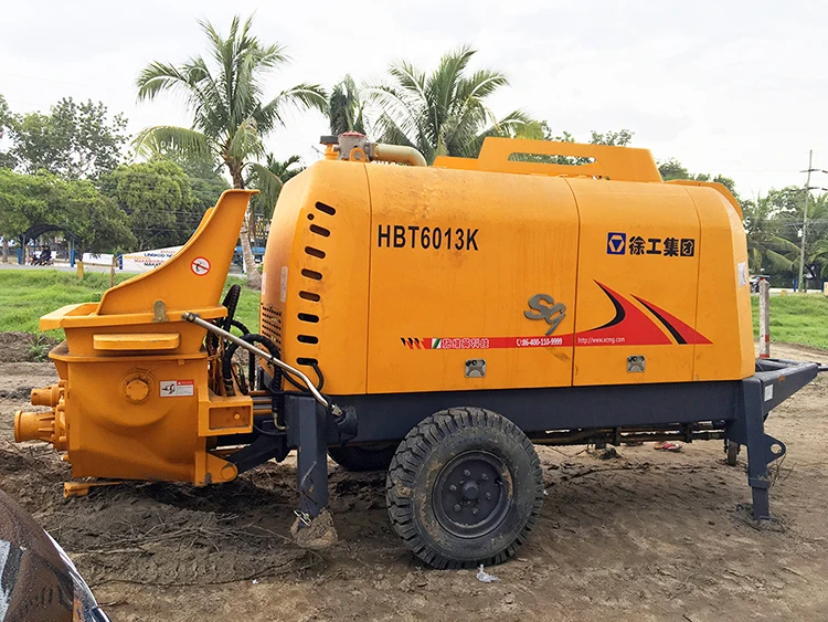  XCMG HBT6013k 118kw бетононасос легкий оборудование для