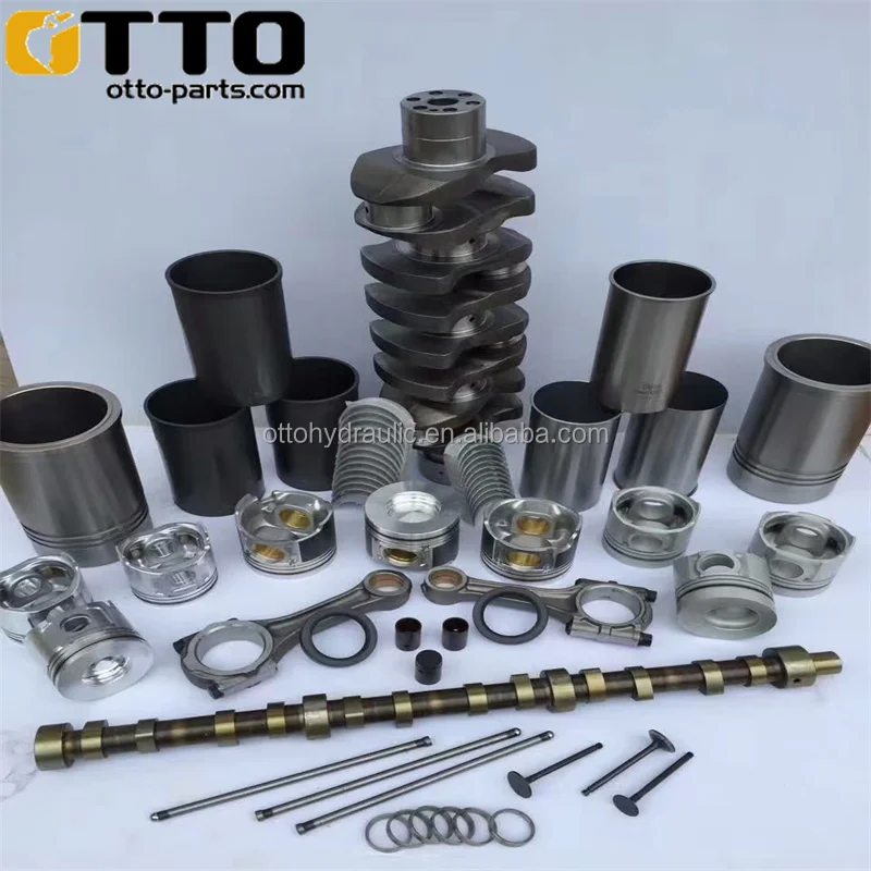 OTTO Engine Liner Kit 119775-22160 11977522160 6LPA-STP2 Engine Rebuild Kit For Engine 6LPA Repair Kit