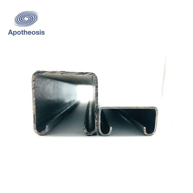 Apo brand strut channel unistrut Share unistrut strut  galvanized zinc plated C41x41 Channel Width Size 41mm Size 41mmThickness