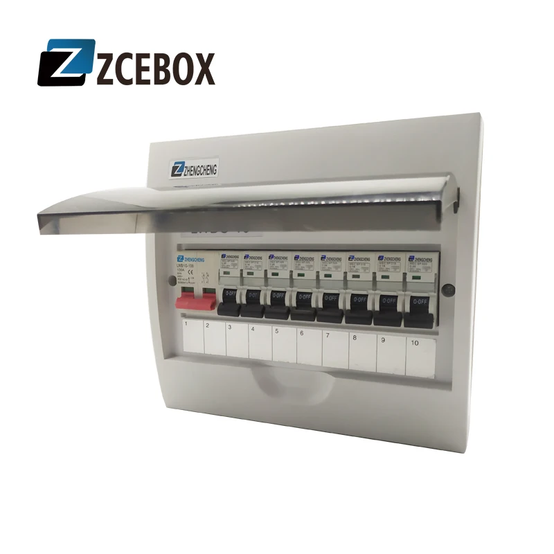 ZCEBOX flush mounting ways distribution consumer unit circuit breaker protection box