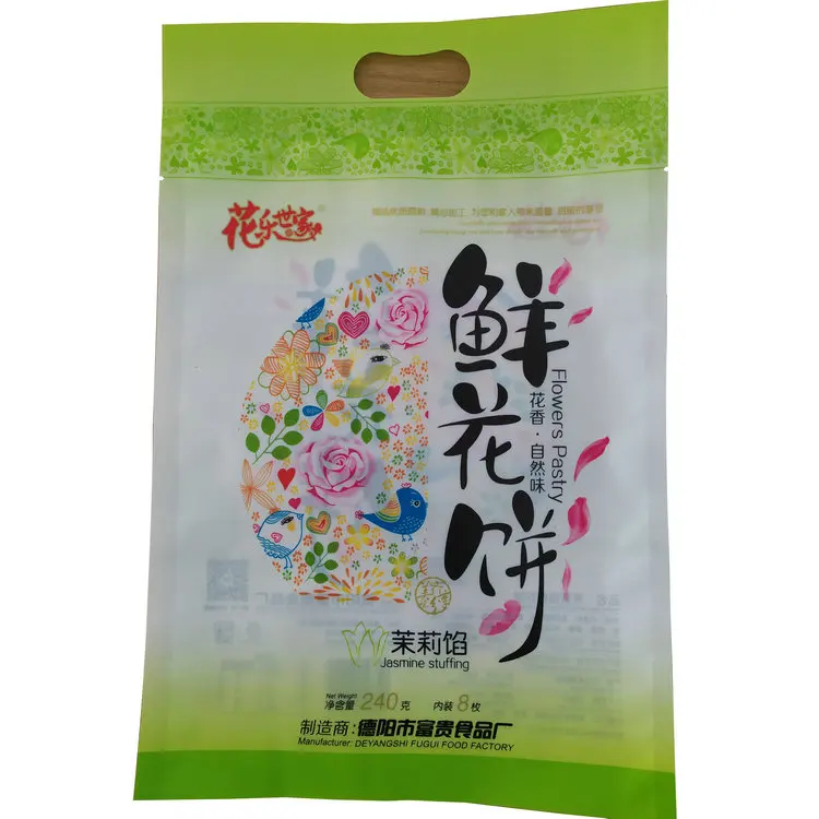 240g10 bagged Yunnan specialty snacks rose dessert flowers cake