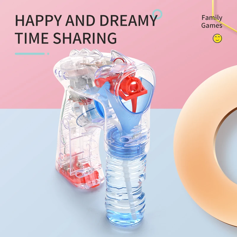 Kid Bath Toy For Children Birthday Gift Outdoor Party Toys kids Toys Bubble Machine Guns Bubble Gun