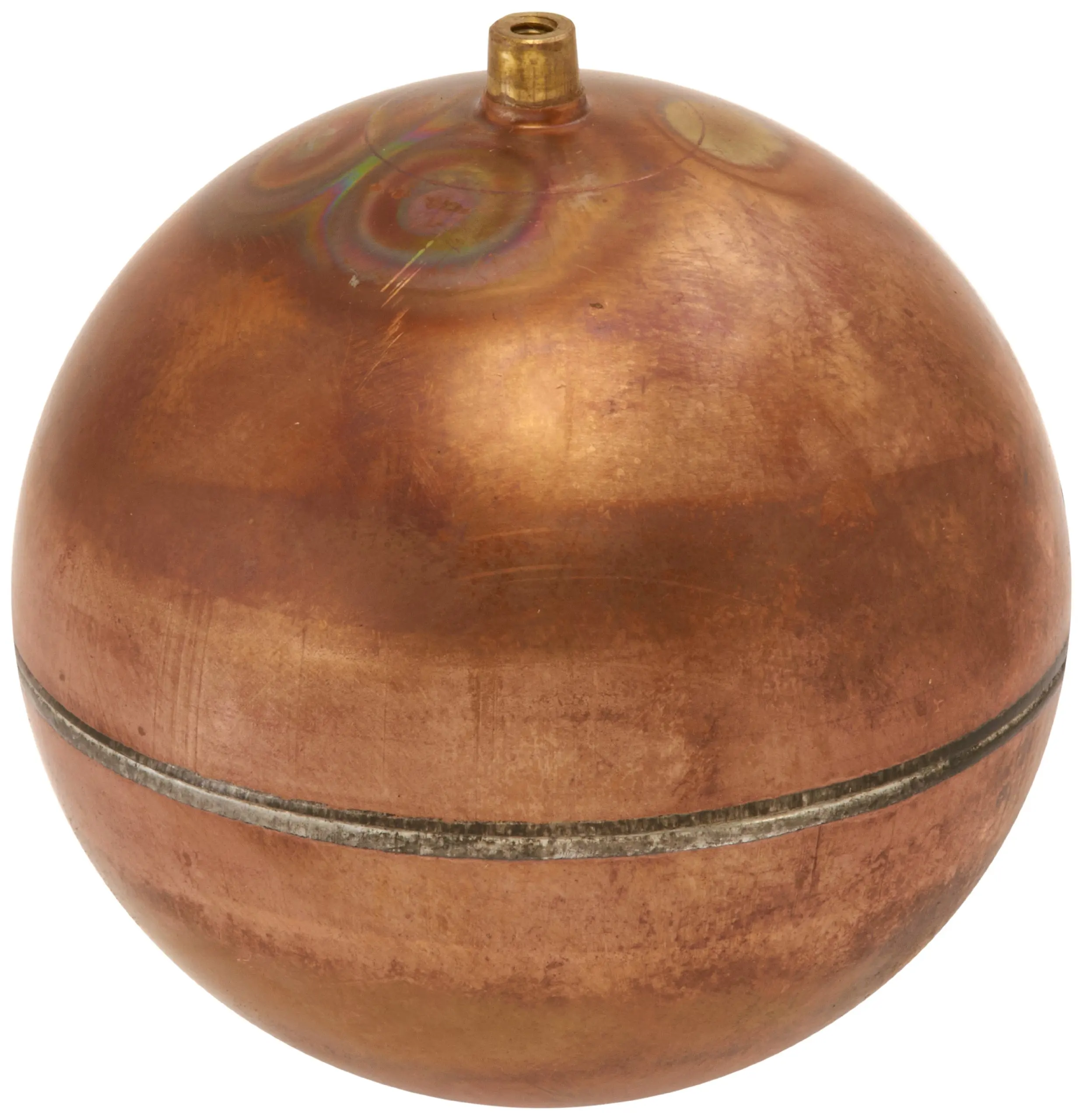 Heavy Duty Spherical Copper Float Pure Copper Sphere with thread