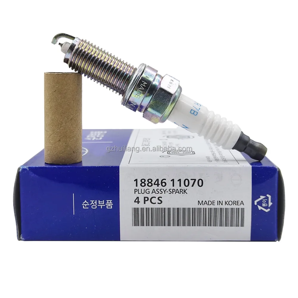 18846-11070 SILZKR7B11 Iridium Spark Plugs For Hyundai Elantra IX35 Sonata 8 1884611070 SILZKR7B-11