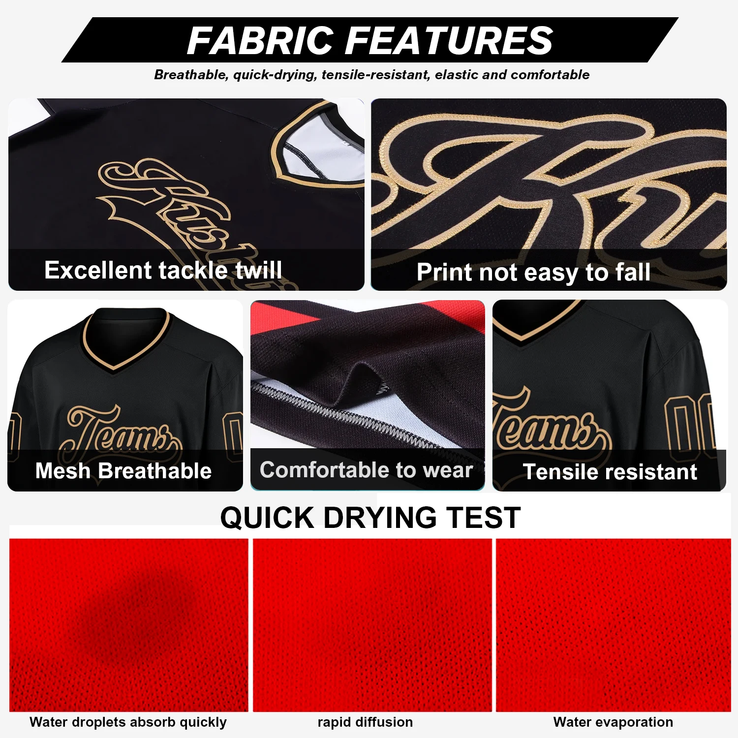 Custom Made Mens Fully Sublimated Printing Ice Hockey Uniform Breathable Los Angeles Hockey Jersey