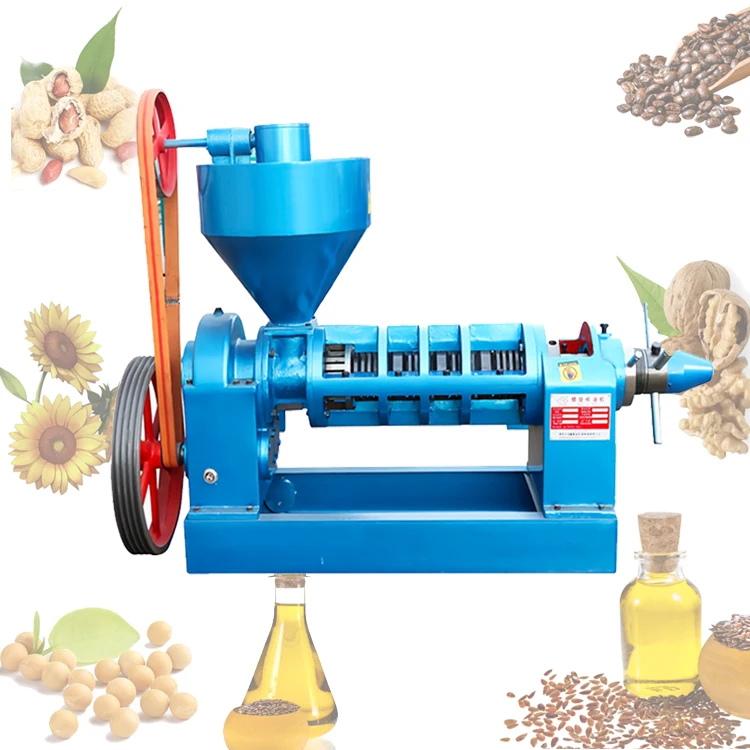 New Type China Extractor Machine Sunflower Coconut Cold Pressed Screw corn germ press oil mill machine