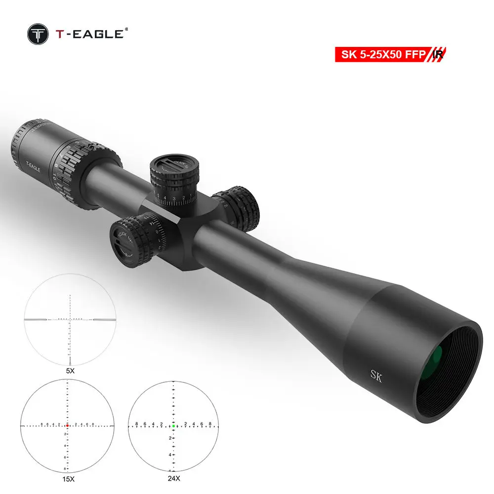 OEM ODM оптика SK3-15x44 охотничьи прицелы Оптическая лупа телескоп прицел охотничий с защитой от воды и ударов