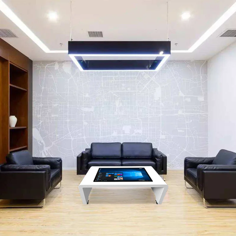 Hotel Restaurant Android Lcd Info Show Display Smart Interactive Kiosk Multi Coffee Game Touch Screen Table LCD Digital Signage