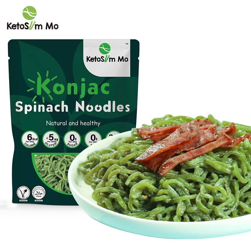 Popular Asian Noodles Factory Halal Gluten Free Shirataki Konjac Noodles Pasta