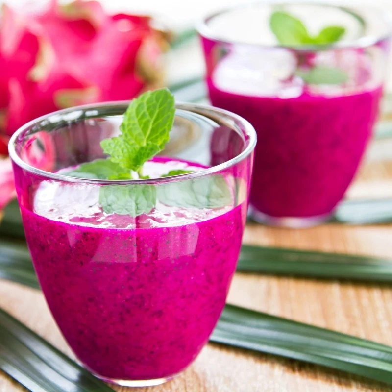 Freeze Dried Red Dragon Fruit Powder Organic Pink Pitaya Powder