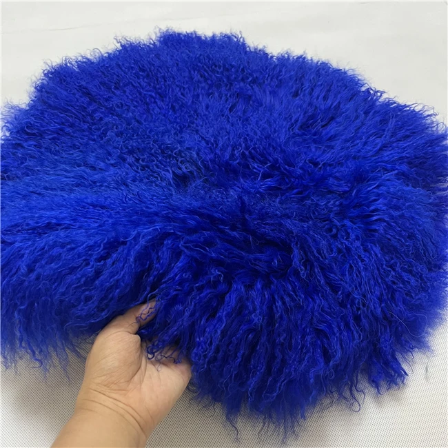 Curly Kalgan Lamb Fur Plate throw