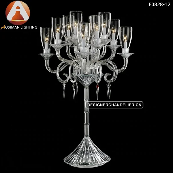 Mill Nuit Crystal Chandelier Floor Lamp