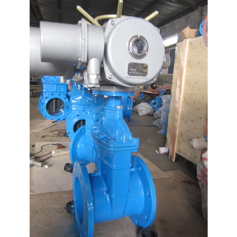F4 F5 DN400 Electric Actuator flange gate valve