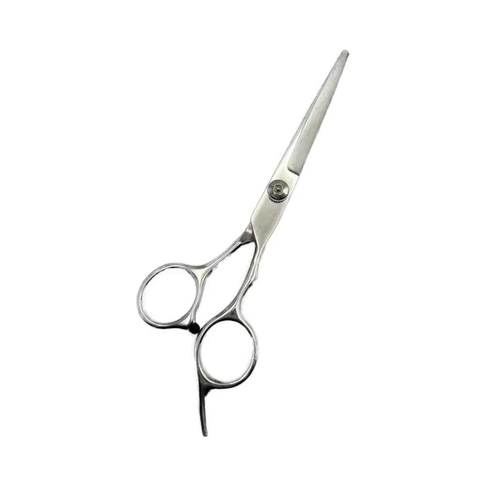 Professional Salon Stainless Steel Straight Blade Hair Cutting Scissors Sharp Tip Adjustable Beauty Supply Salon Use Wholesale