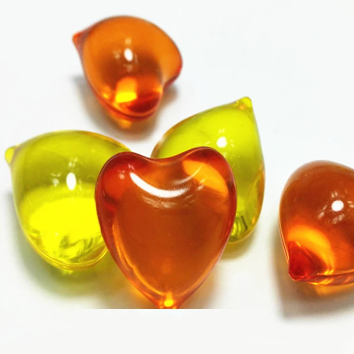 Масляные бусины для ванны в форме сердца