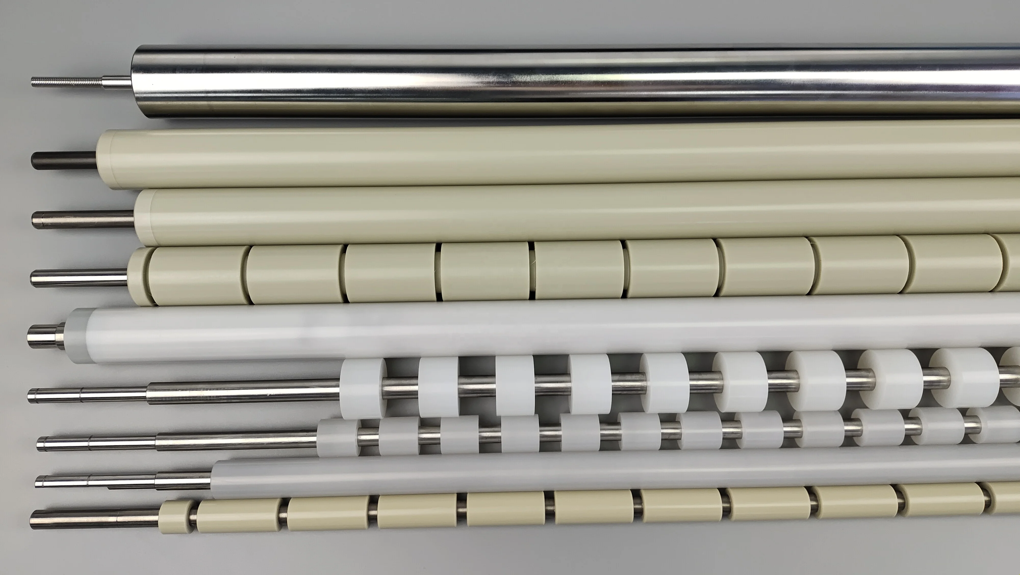 Korea PCB machinery conveyor roller machine plastic PPN squeeze roller shaft