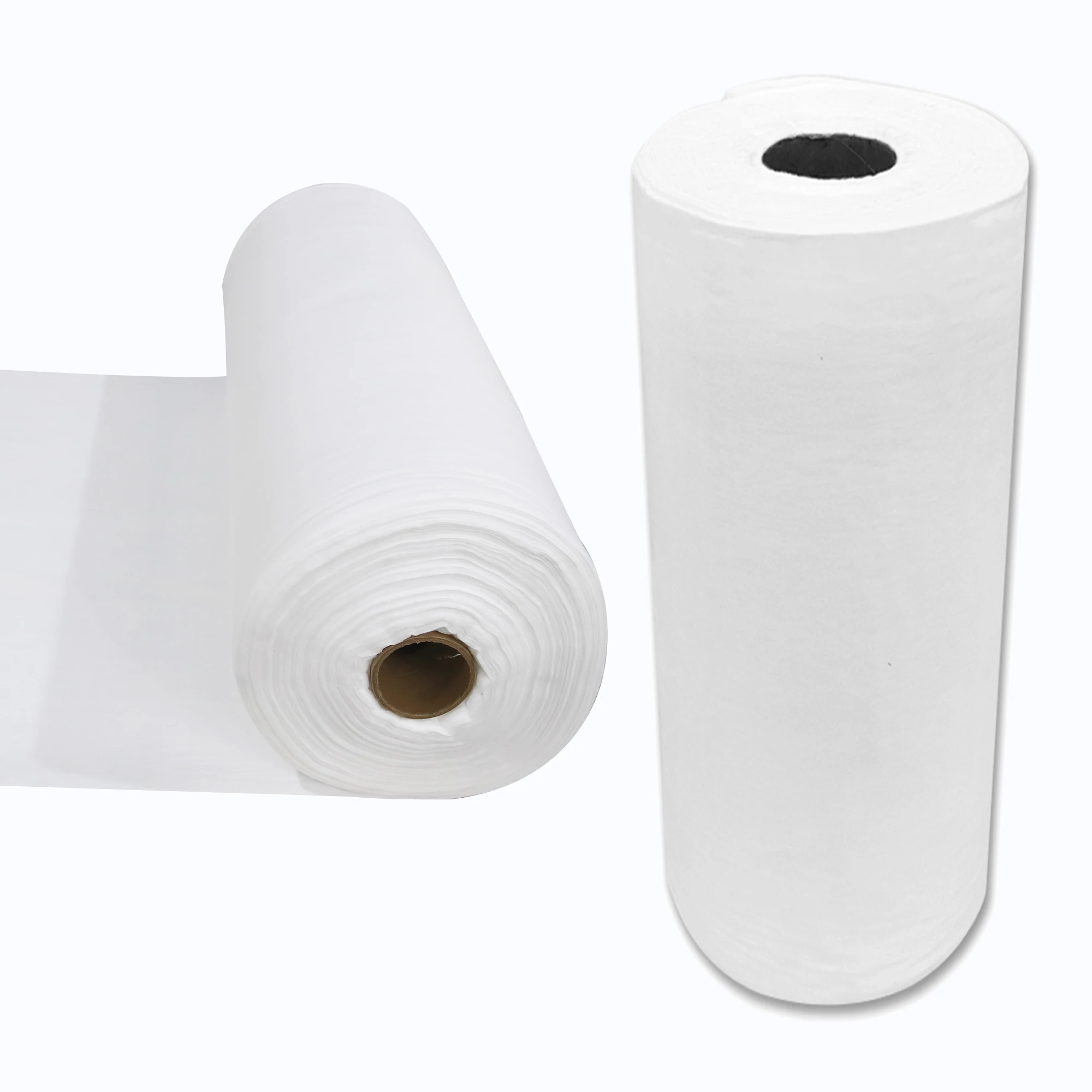 Hot Selling 100% Pure Cotton Nonwoven Fabric Spunlace Raw Material for Cotton Pads