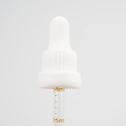 18mm Plastic Tamper Evident Dropper Cap Tubes Used for Different Milliliters Oil Bottle Caps with Rubber Teat of Different Glass