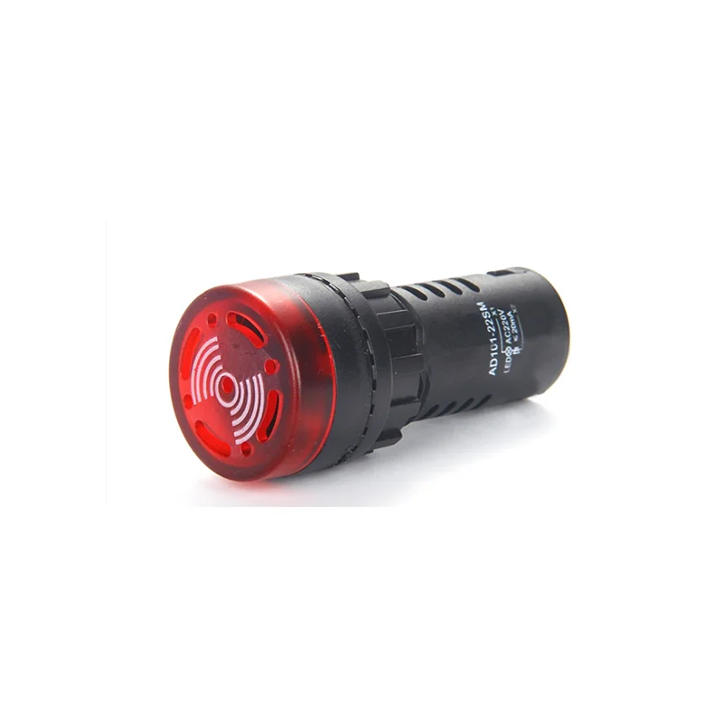 Perfect 22Mm Ad101-22Sm Flash Led Alarm Indicator Light Ac220V Buzzer