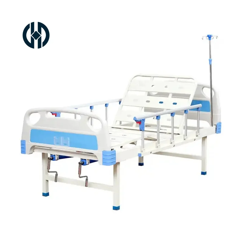 Manhua Hot Sale Clinic Hospital Supplies Hospital Furniture Patient Nursing Bed