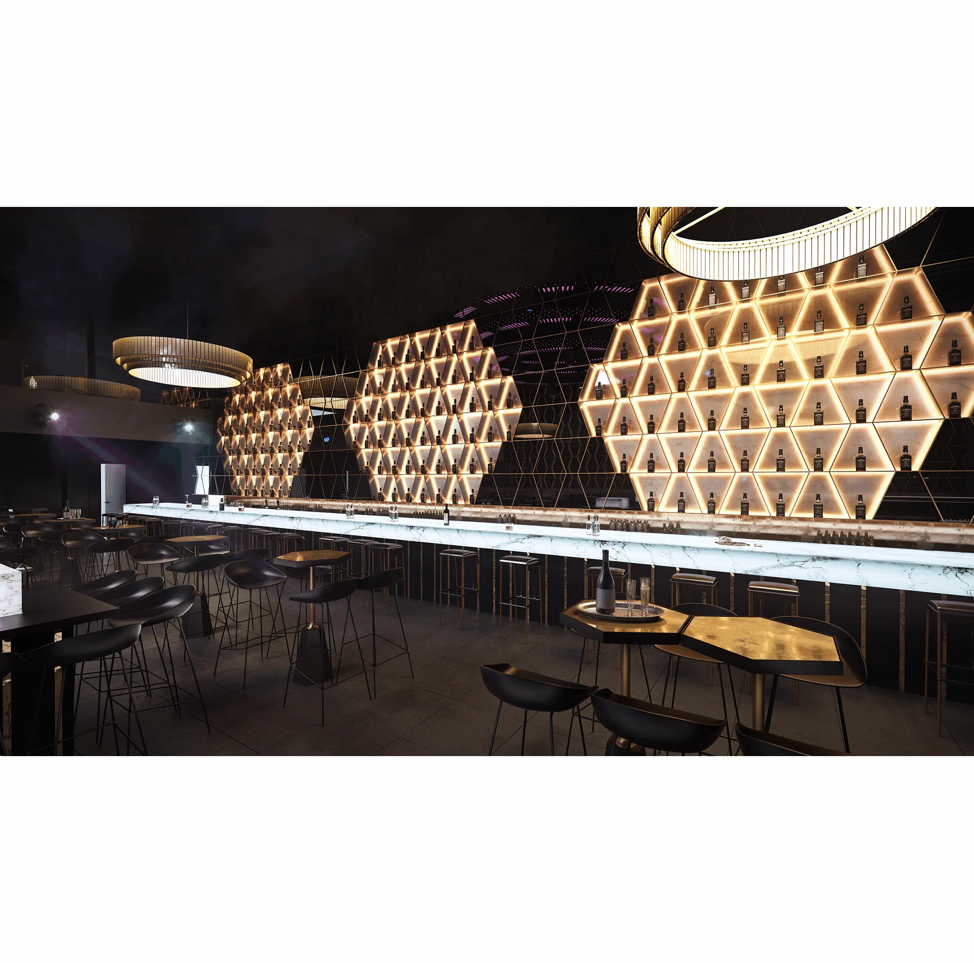 Customized Hookah Bar Counter Shisha Lounge Club Couch Design Bar Lounge Tables and Chairs for Nightclub Furniture