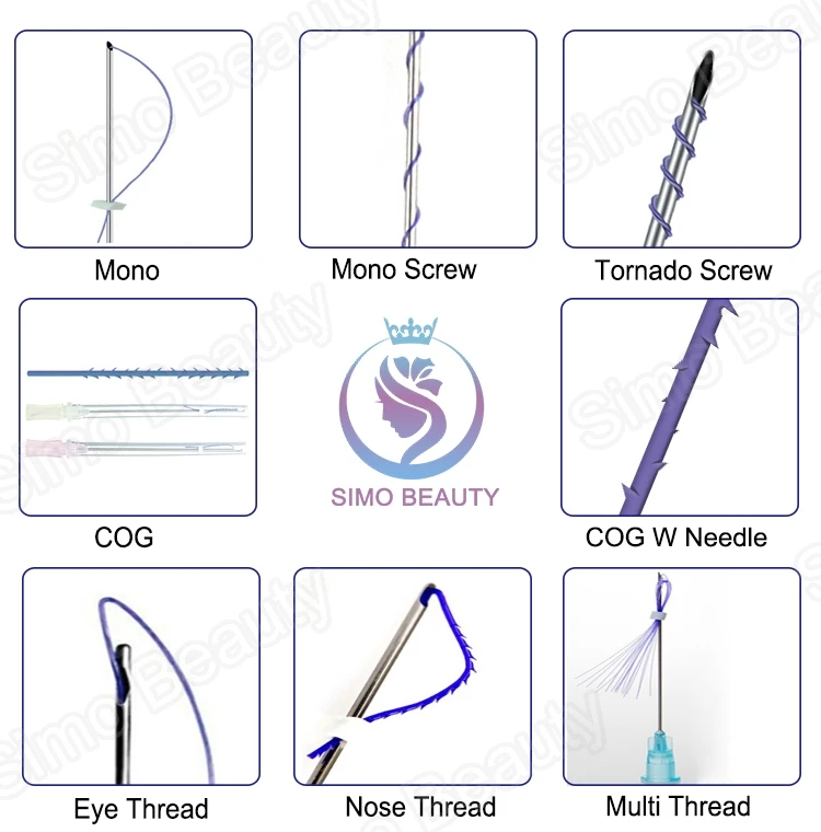 Professional nose thread 360 4D cog blunt cannula 6d pdo for wholesales