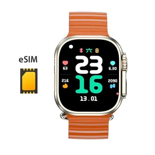 eSIM Mobile Phone Smart Watch  SIMCard GPS SOS WIFI Android