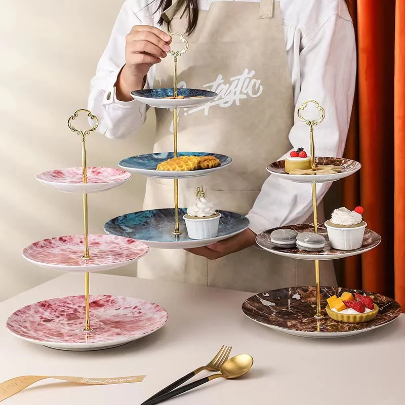 Royal Design Fine Bone China Appetizer Porcelain Plates Sets For Hotel