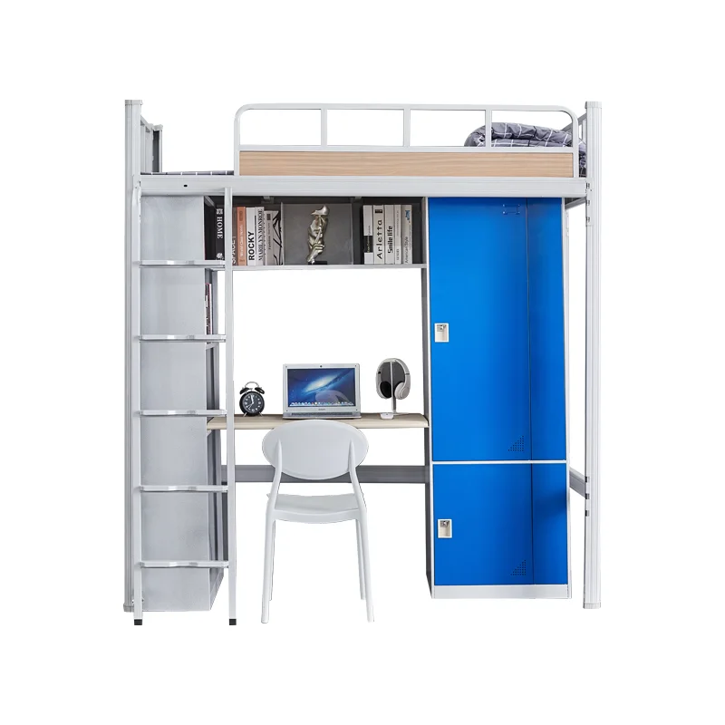 Steel double bed bunk  School bunk beds for teenagers