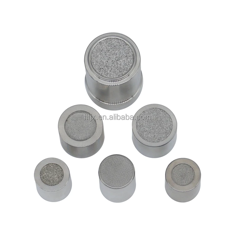 0.2 micron 0.5 1um 2 micron stainless steel sintered perforated metal mesh filter tube