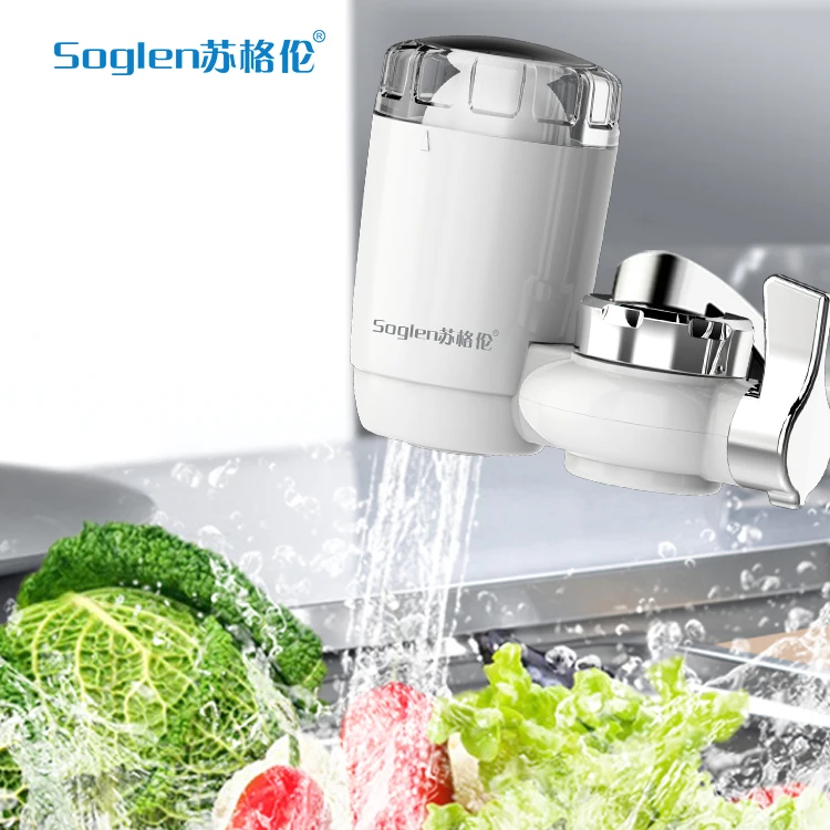 Remove chlorine tap water purifier with ceramic filter element for home use Filtro de agua