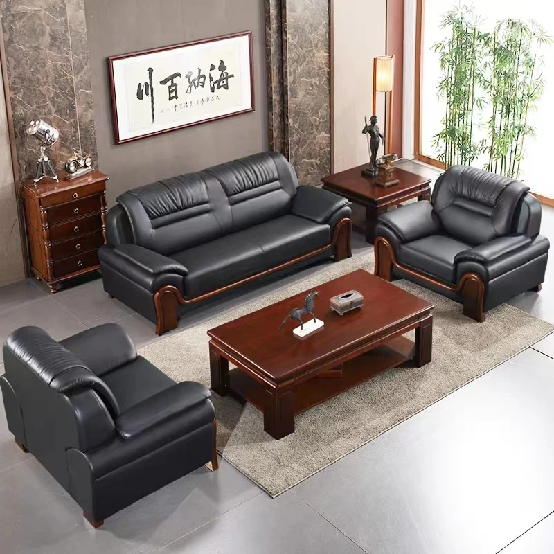 Office furniture modern reception visitor office guest executive office sofa set furniture