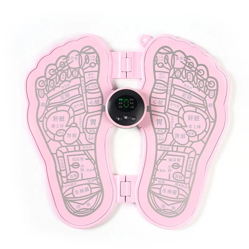 Reliable and cheap rechargeable electric pulse pad massager electric foot mat massager