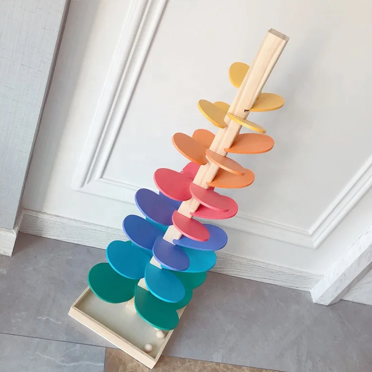 
INS rainbow music tree color recognition early education fun assembly toys toy electronic organ 