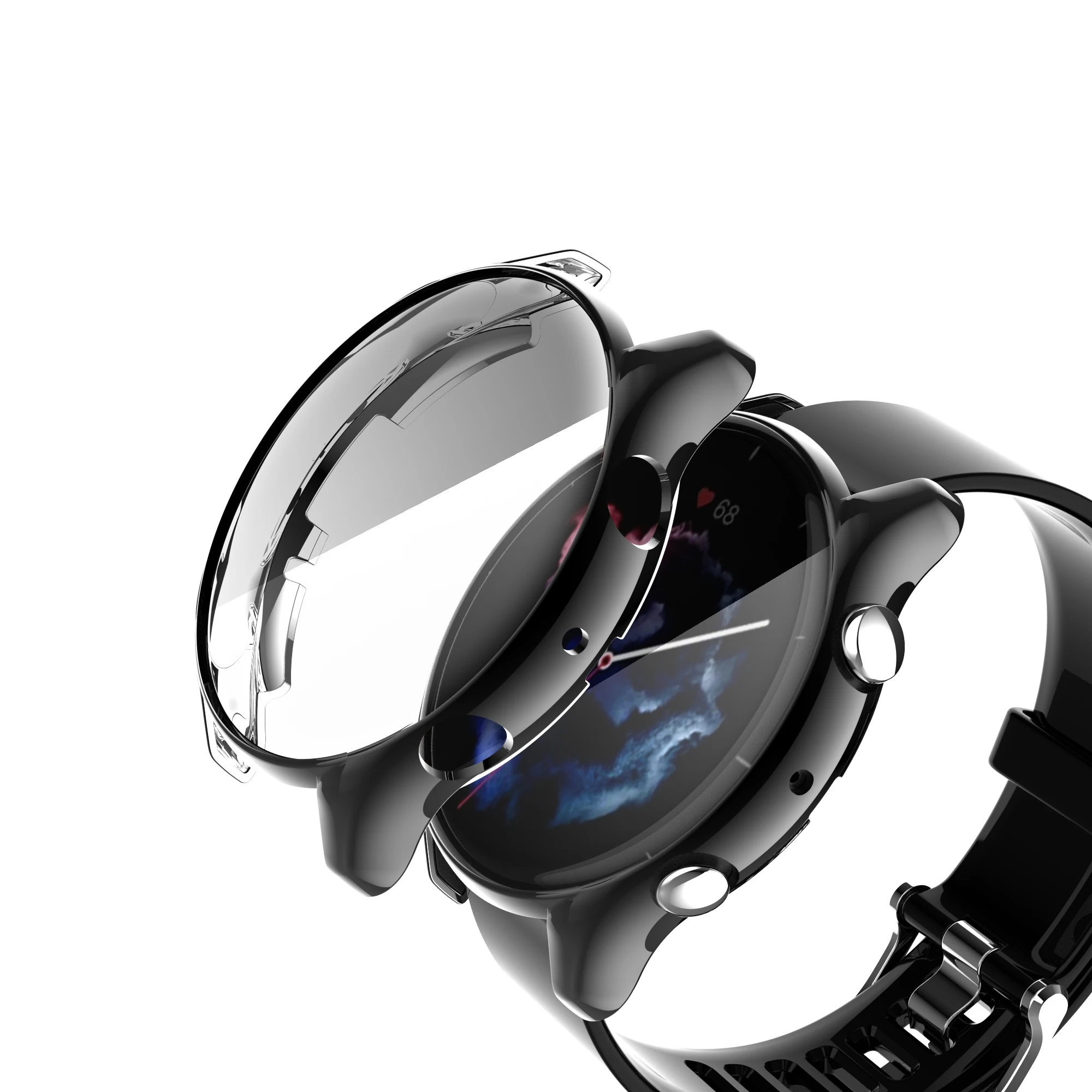 Защитный чехол для смарт-часов из ТПУ с защитой от царапин XIAOMI Amazfit GTR3