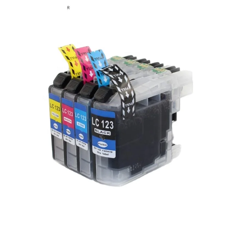 LC123 LC103 LC133 Brother чернильный картридж с чипом для принтера MFC-J4510DW DCP-J752DW MFC-J470DW