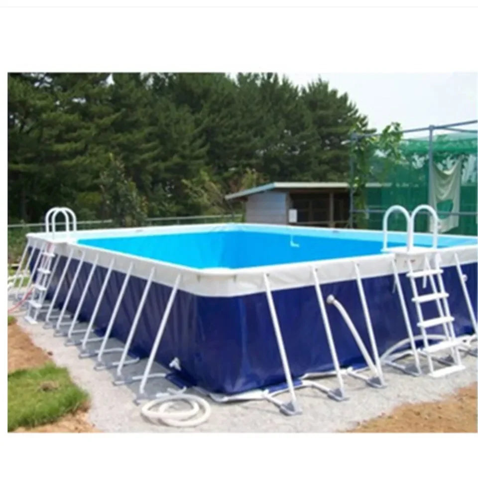 Large Size Structural Steel Swimming Pool infinity pools for sale