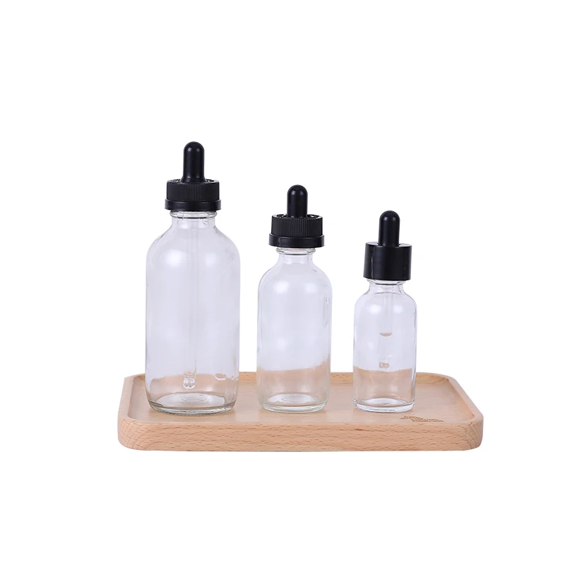 cosmetic packaging 10ml 15ml 20ml 50ml 100ml frosted amber essential oil glass dropper bottles 30 ml glass jar with bamboo lid