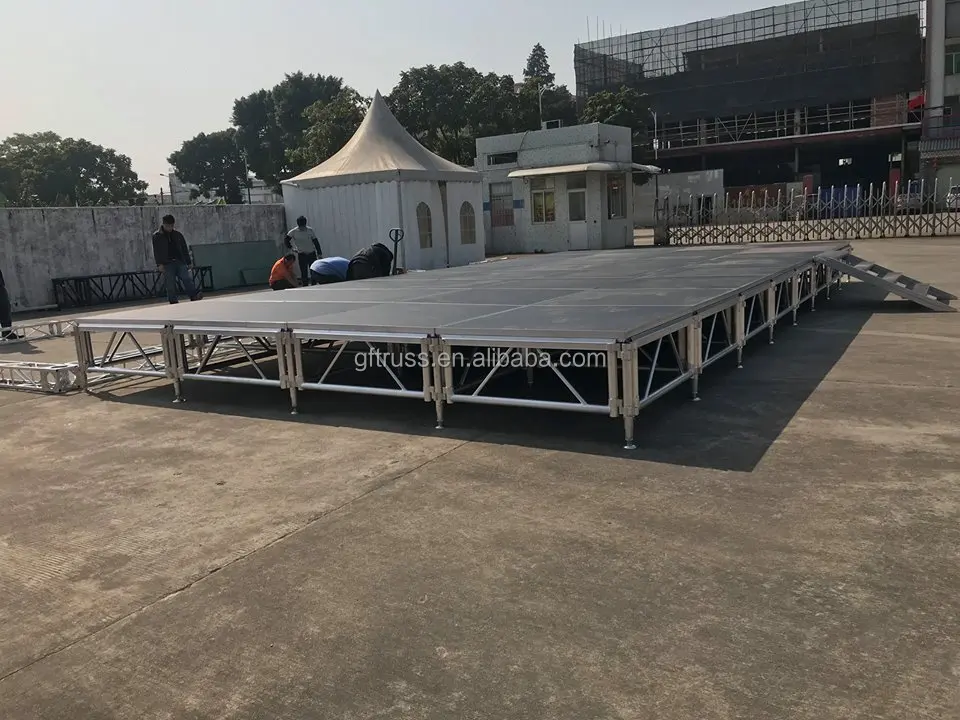 Stage Platform Aluminium Platform Top Quality Aluminum Adjustable Legs Stage Platform