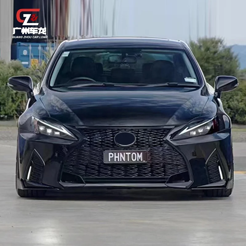Car bumpers auto body systems for Lexus IS IS250 IS300 ISF 2006-2012 year upgrade 2021 model with bumpers grilles