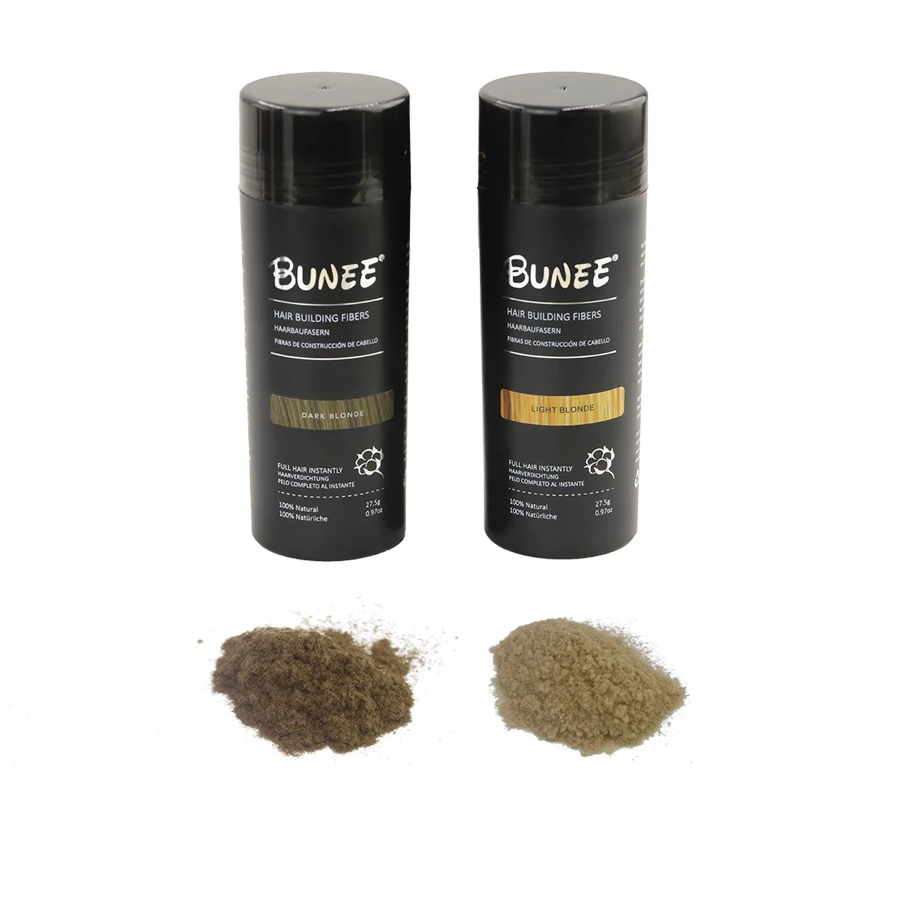 Пудра для наращивания волос от производителя BUNEE, 27,5 г, фирменные волоконные волокна