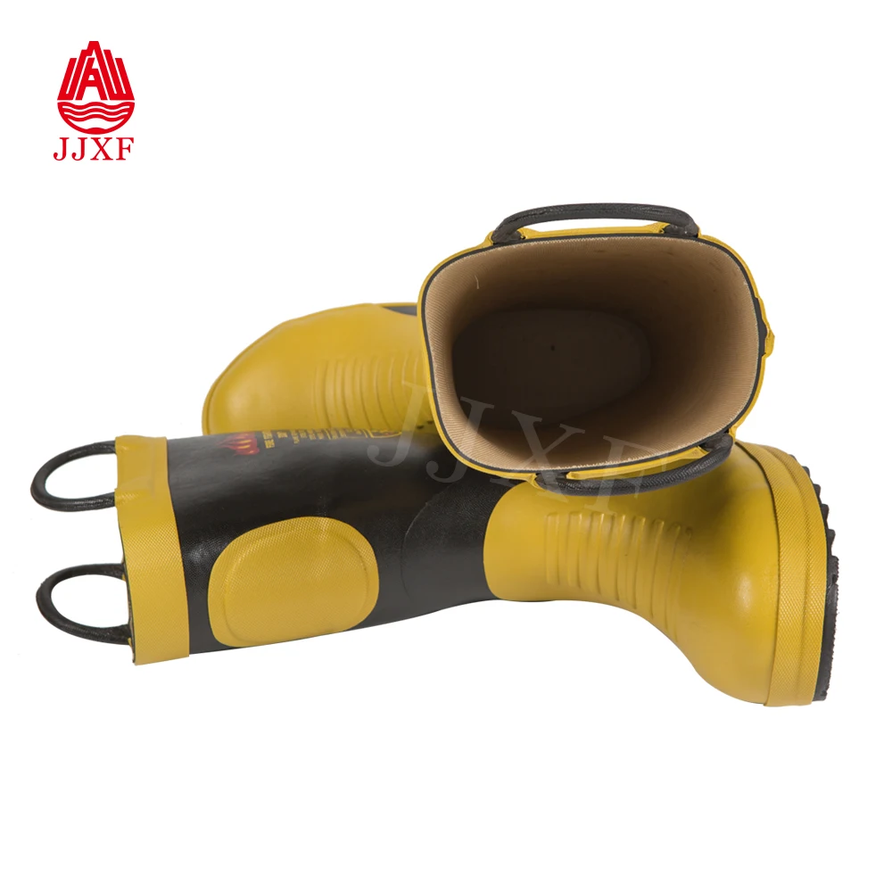 Steel Toe Fireman Rubber Boots Fire Boots for Sale